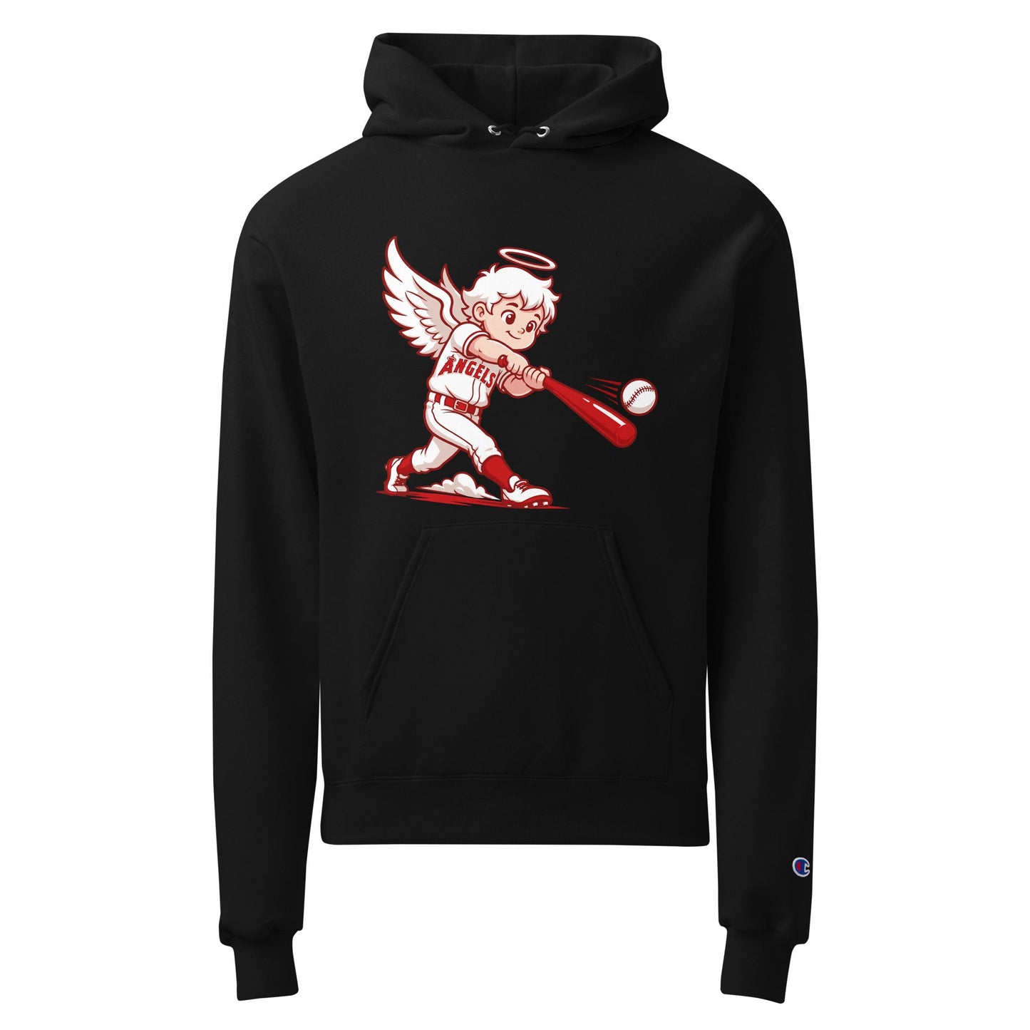 Signature | Champion Hoodie | Cross City Angels | Mascot Logo