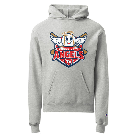 Signature | Champion Hoodie | Cross City Angels | Shield Logo
