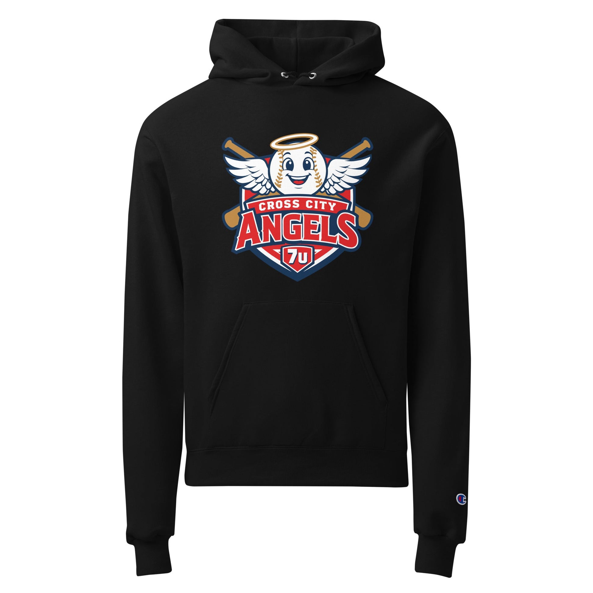 Signature | Champion Hoodie | Cross City Angels | Shield Logo