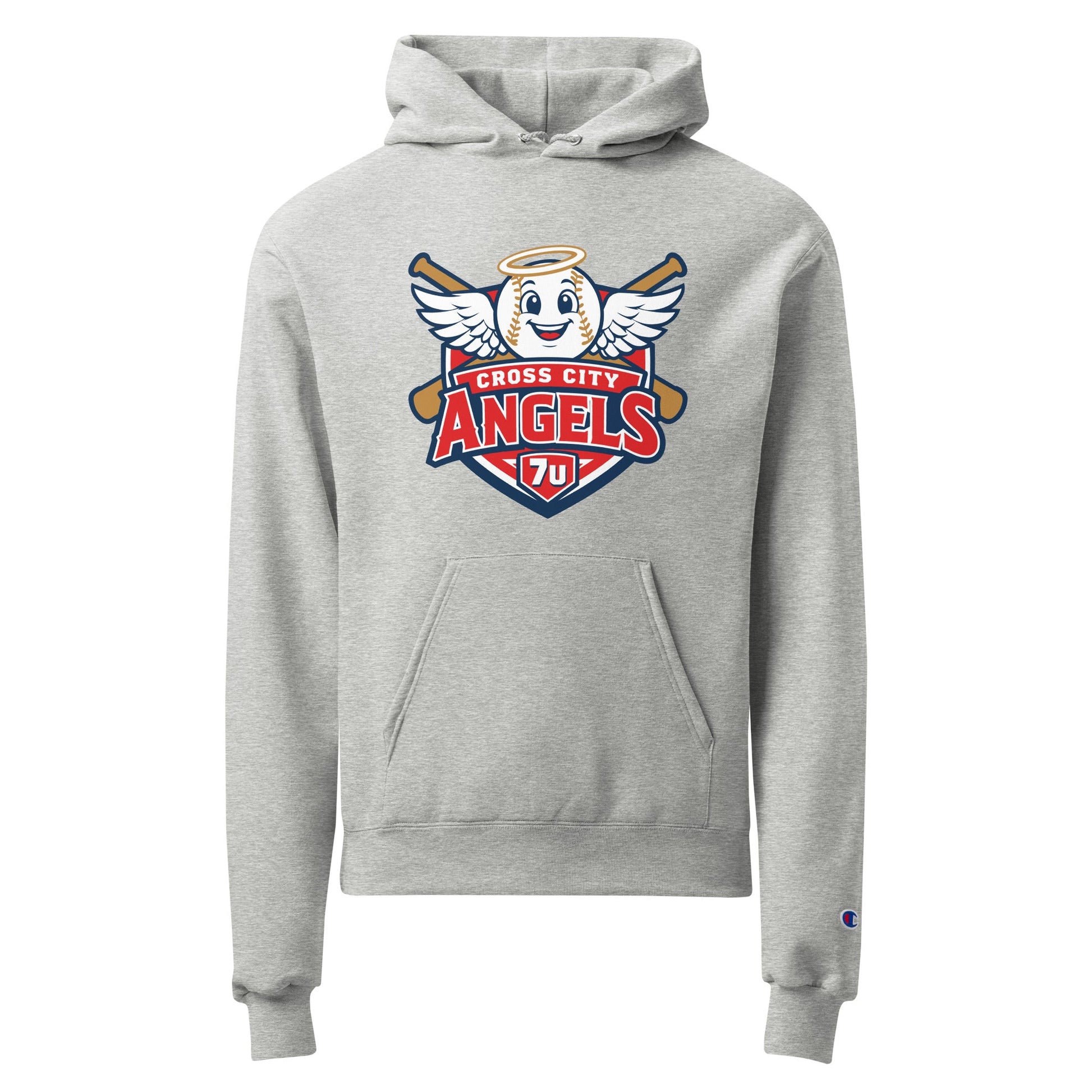 Signature | Champion Hoodie | Cross City Angels | Shield Logo
