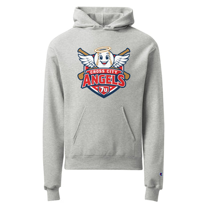 Signature | Champion Hoodie | Cross City Angels | Shield Logo