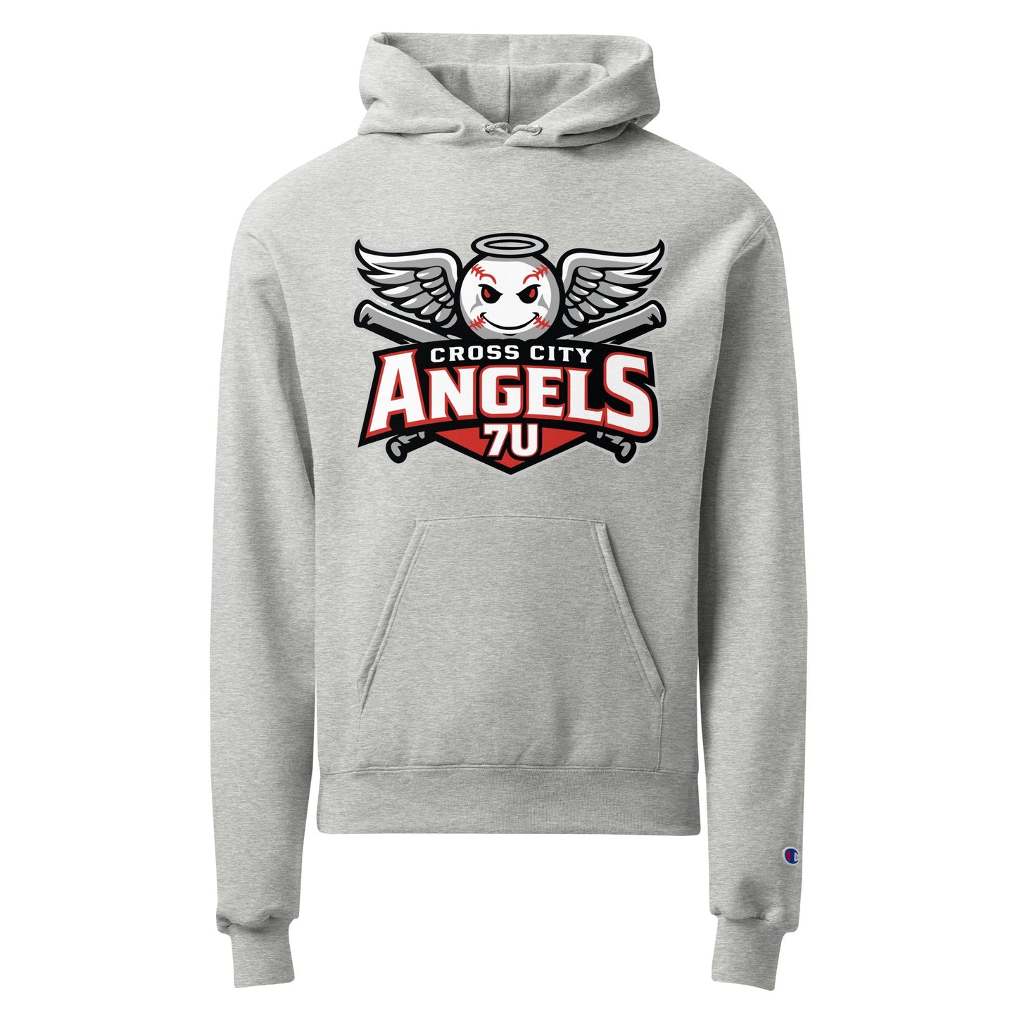 Signature | Champion Hoodie | Cross City Angels | Winged Guardian Logo