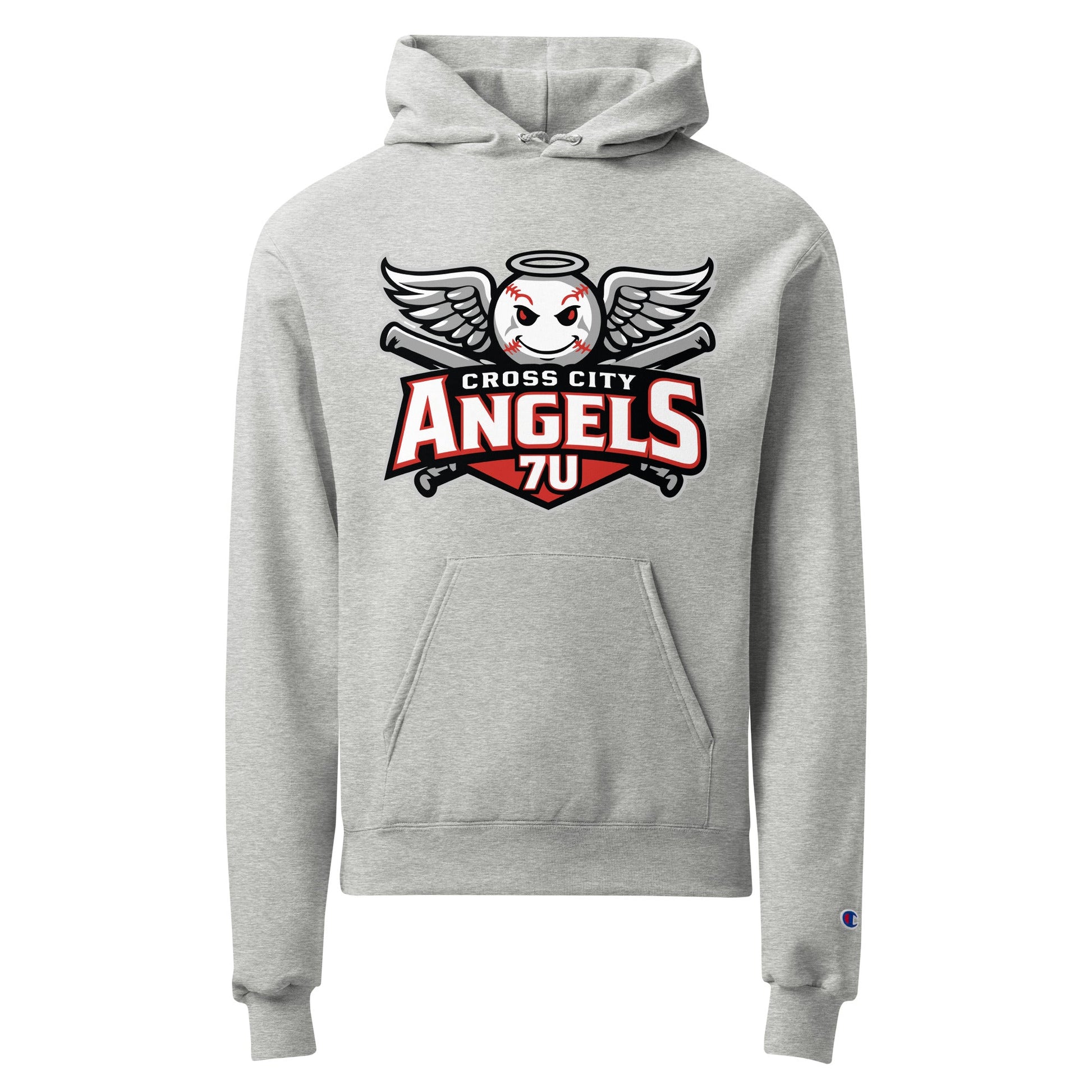 Signature | Champion Hoodie | Cross City Angels | Winged Guardian Logo