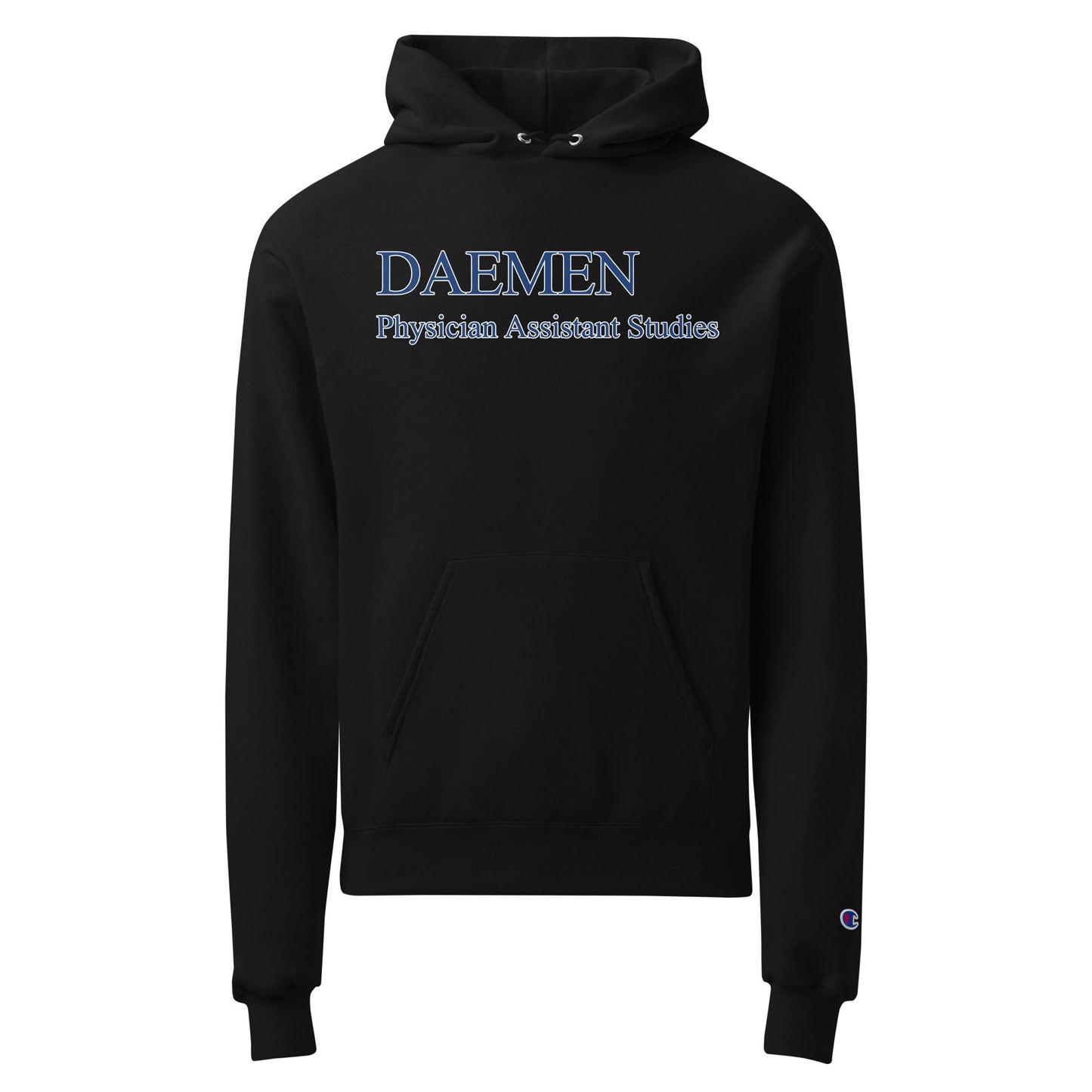 Signature | Champion Hoodie | Daemen Physician Assistant | Care Collective Logo