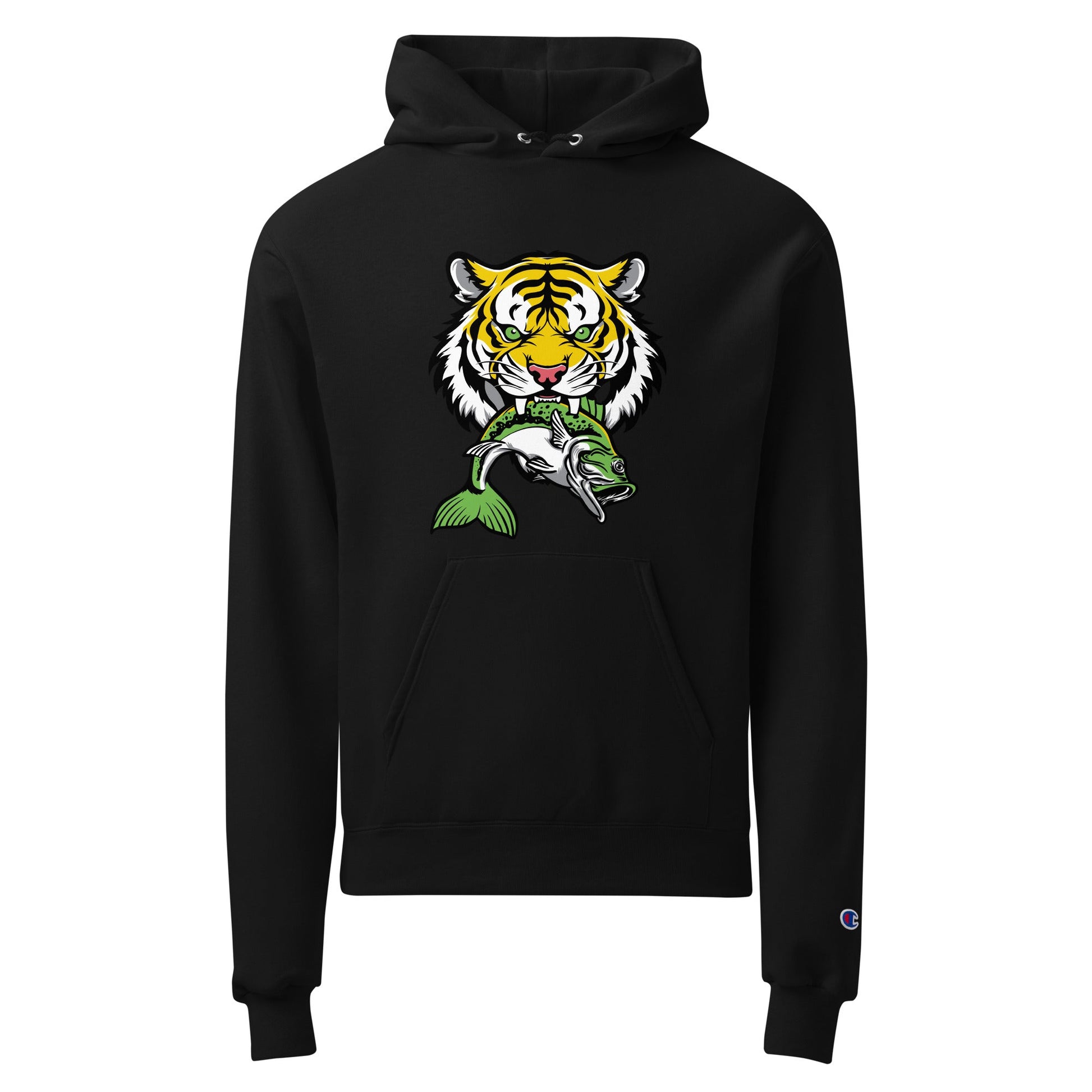 Signature | Champion Hoodie | DeKalb Fishing Team | Mascot Logo