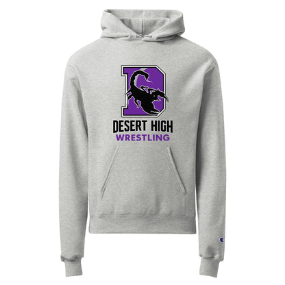 Signature | Champion Hoodie | Desert High Scorpions | Crest Logo