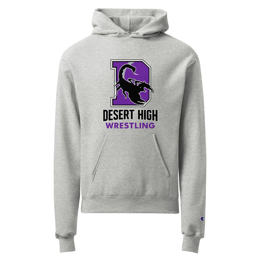 Signature | Champion Hoodie | Desert High Scorpions | Crest Logo