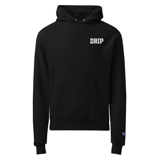 Signature | Champion Hoodie | Drip Droppers | Drip Logo