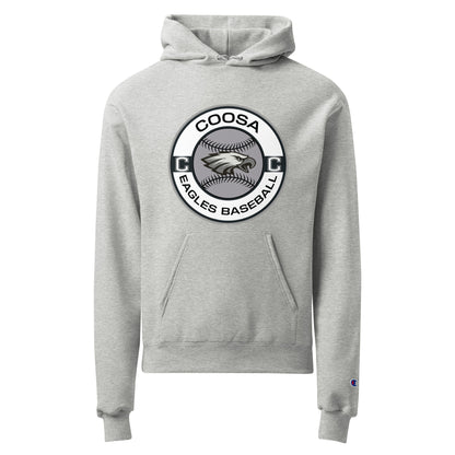 Signature | Champion Hoodie | Eagles Baseball | Badge Logo
