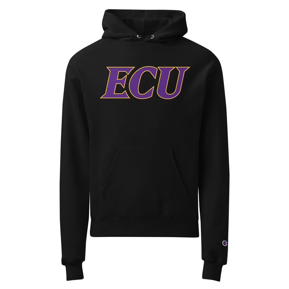 Signature | Champion Hoodie | ECU Club Womens Lacrosse | Crest Logo