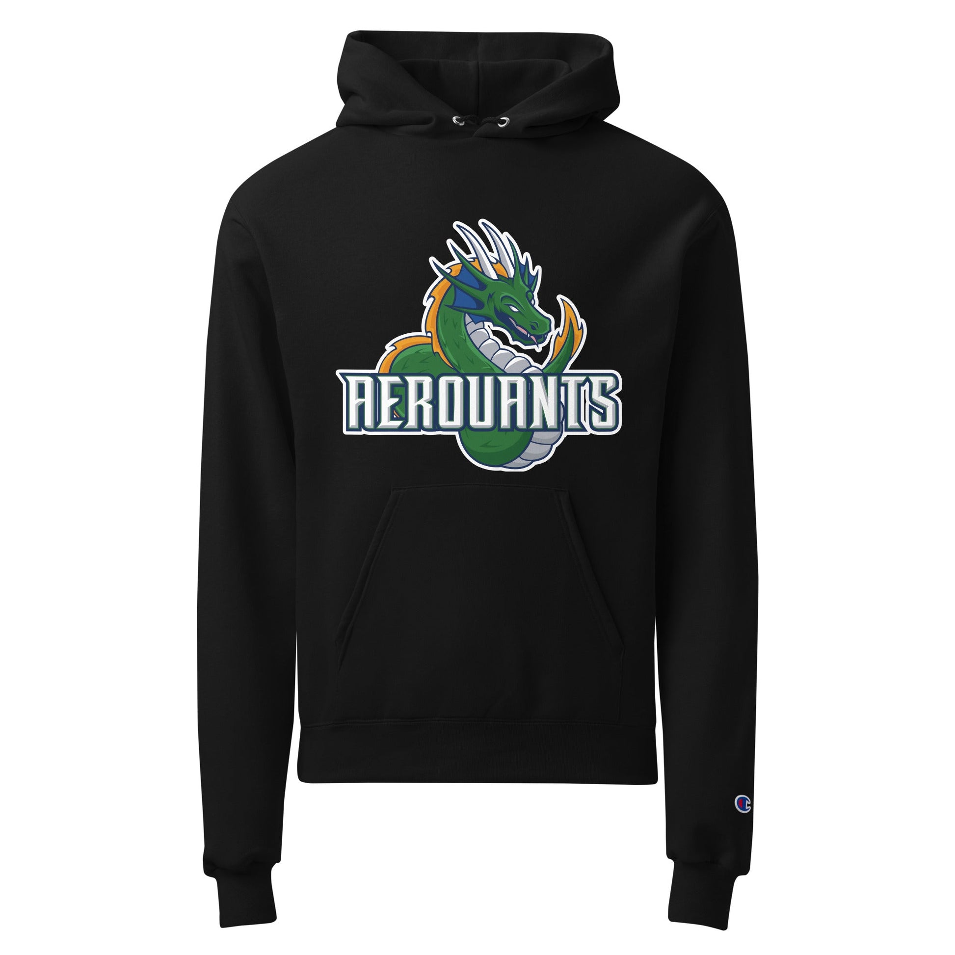 Signature | Champion Hoodie | Emerald High School Baseball | Dragon Logo
