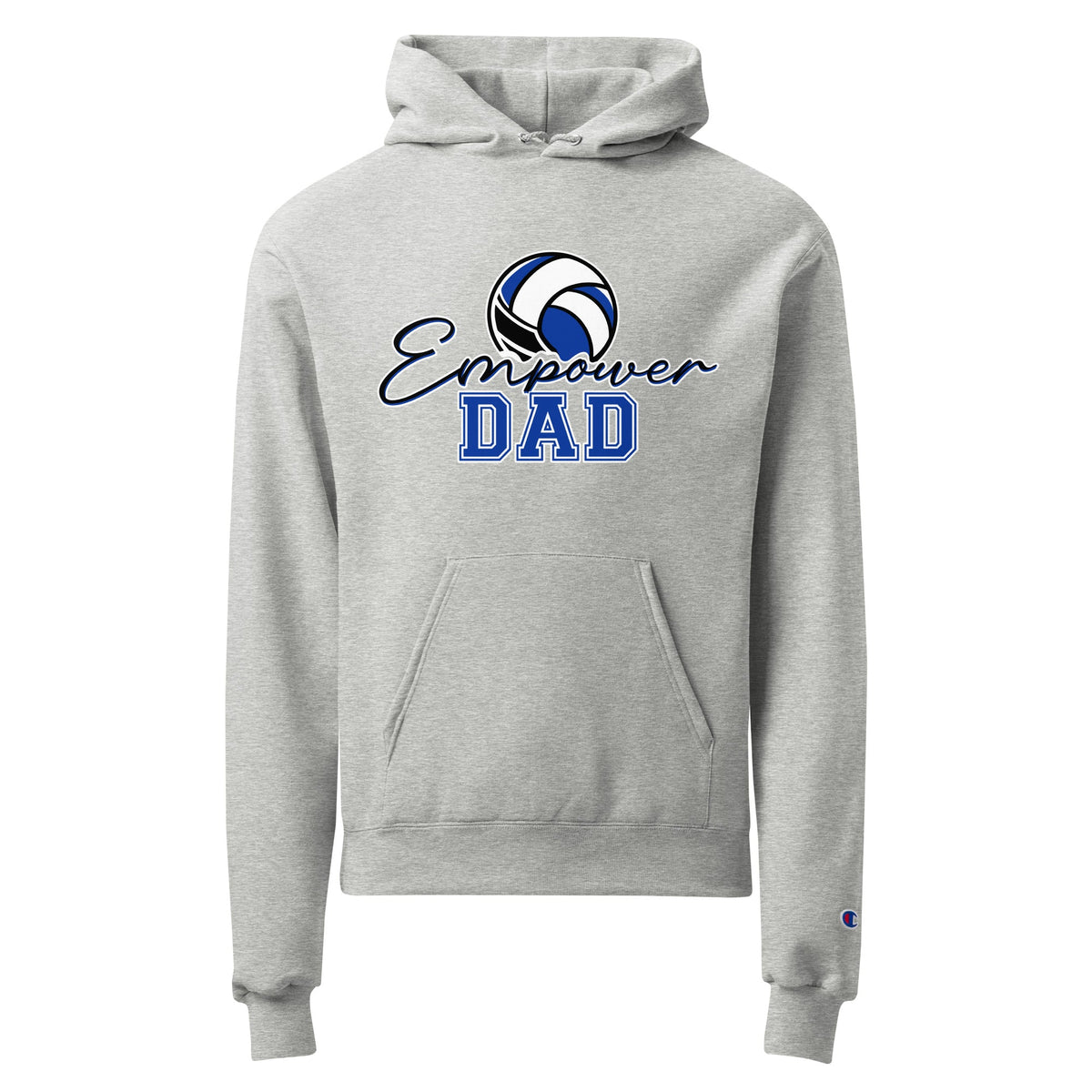 Signature | Champion Hoodie | Empower Volleyball Club | Dad Crest Logo