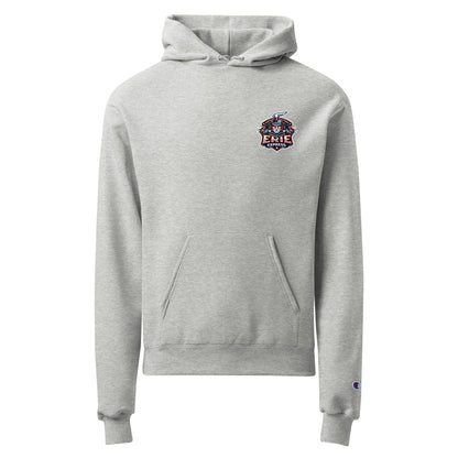 Signature | Champion Hoodie | Erie Express Football | Badge Logo