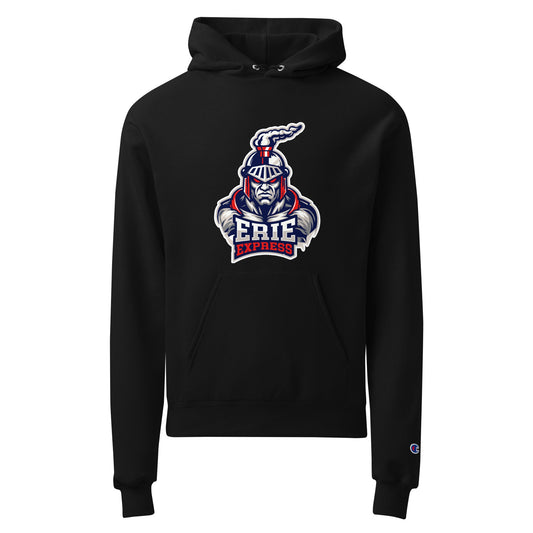 Signature | Champion Hoodie | Erie Express Football | Mascot Logo