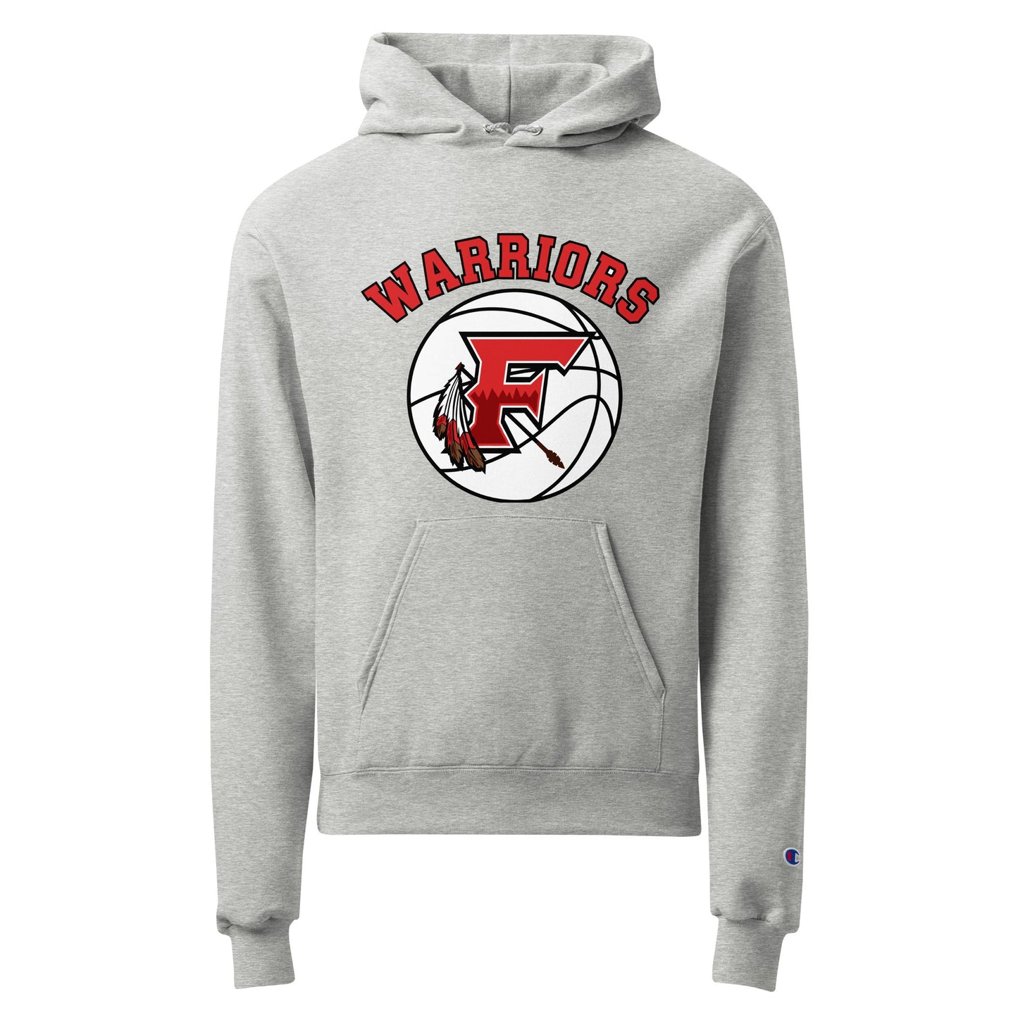 Signature | Champion Hoodie | Fallbrook Basketball | Warriors Logo