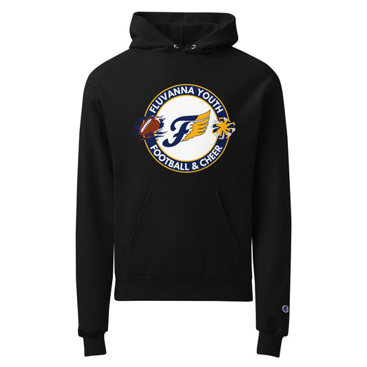 Signature | Champion Hoodie | Fluvanna Youth Football and Cheer | Badge Logo