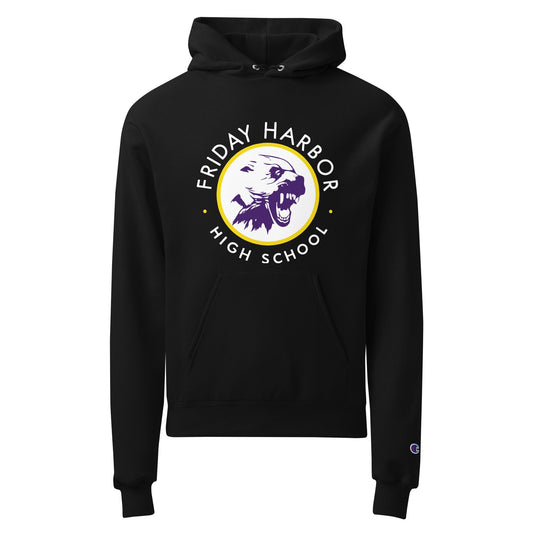 Signature | Champion Hoodie | Friday Harbor Girls Basketball | Alt Logo