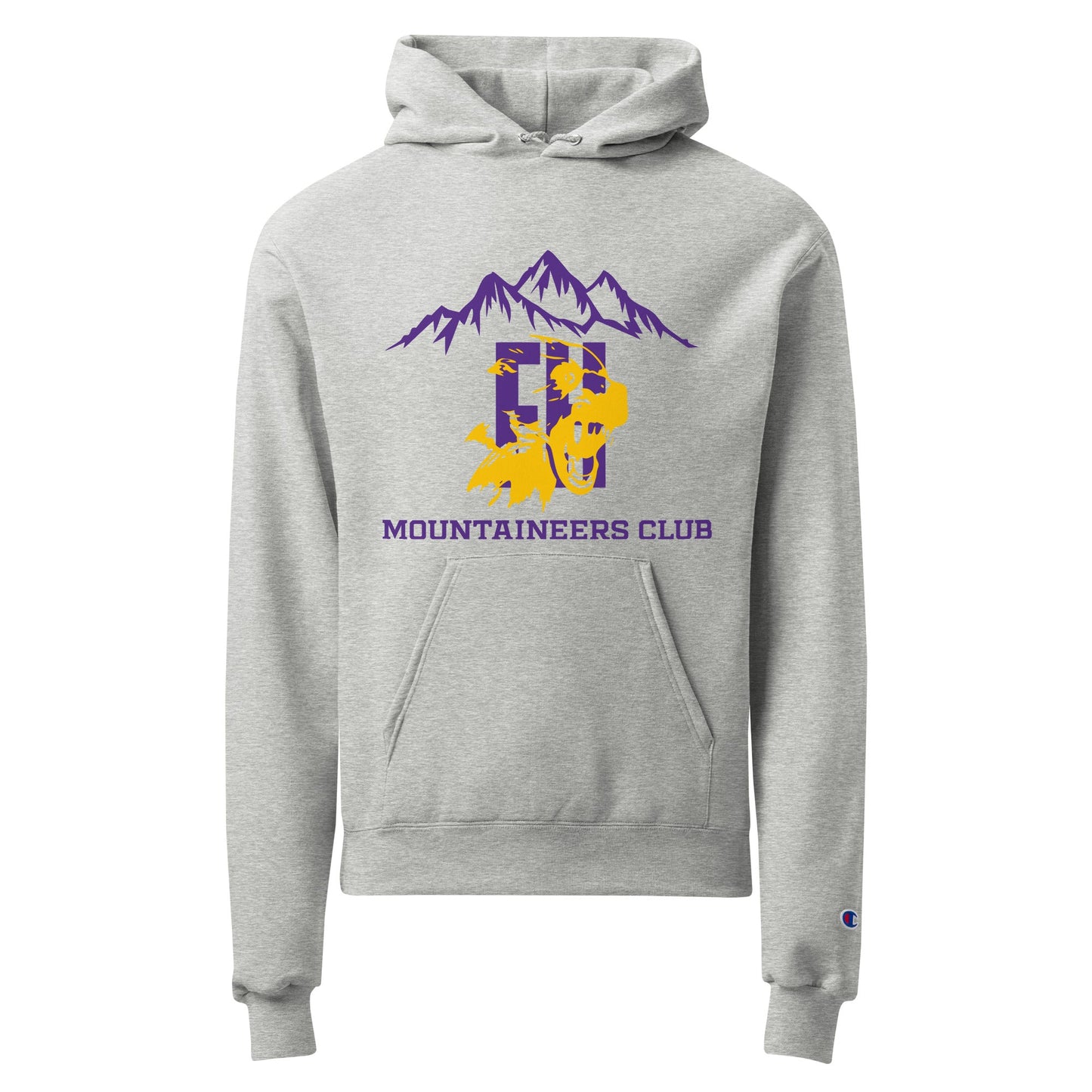 Signature | Champion Hoodie | Friday Harbor High School Mountaineers Club | Mountaineers Logo