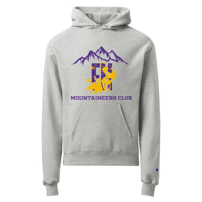 Signature | Champion Hoodie | Friday Harbor High School Mountaineers Club | Mountaineers Logo