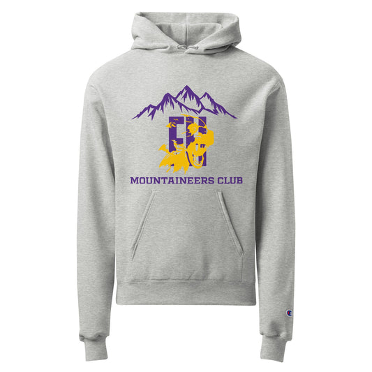 Signature | Champion Hoodie | Friday Harbor High School Mountaineers Club | Mountaineers Logo