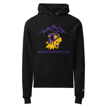 Signature | Champion Hoodie | Friday Harbor High School Mountaineers Club | Mountaineers Logo