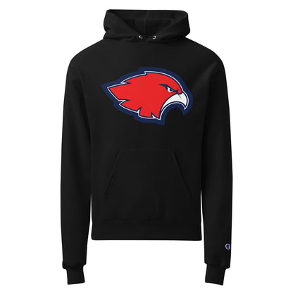 Signature | Champion Hoodie | Frontier softball | Mascot Logo
