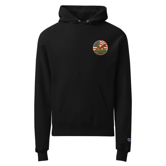 Signature | Champion Hoodie | Georgia State Society Children of the American Revolution | Badge Logo