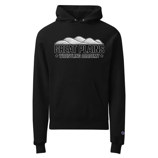Signature | Champion Hoodie | Great Plains Wrestling Academy | Crest Logo