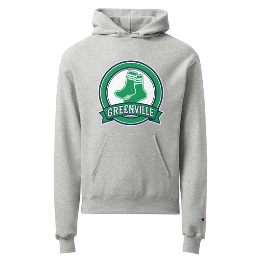 Signature | Champion Hoodie | Greenville Sox | Badge Logo