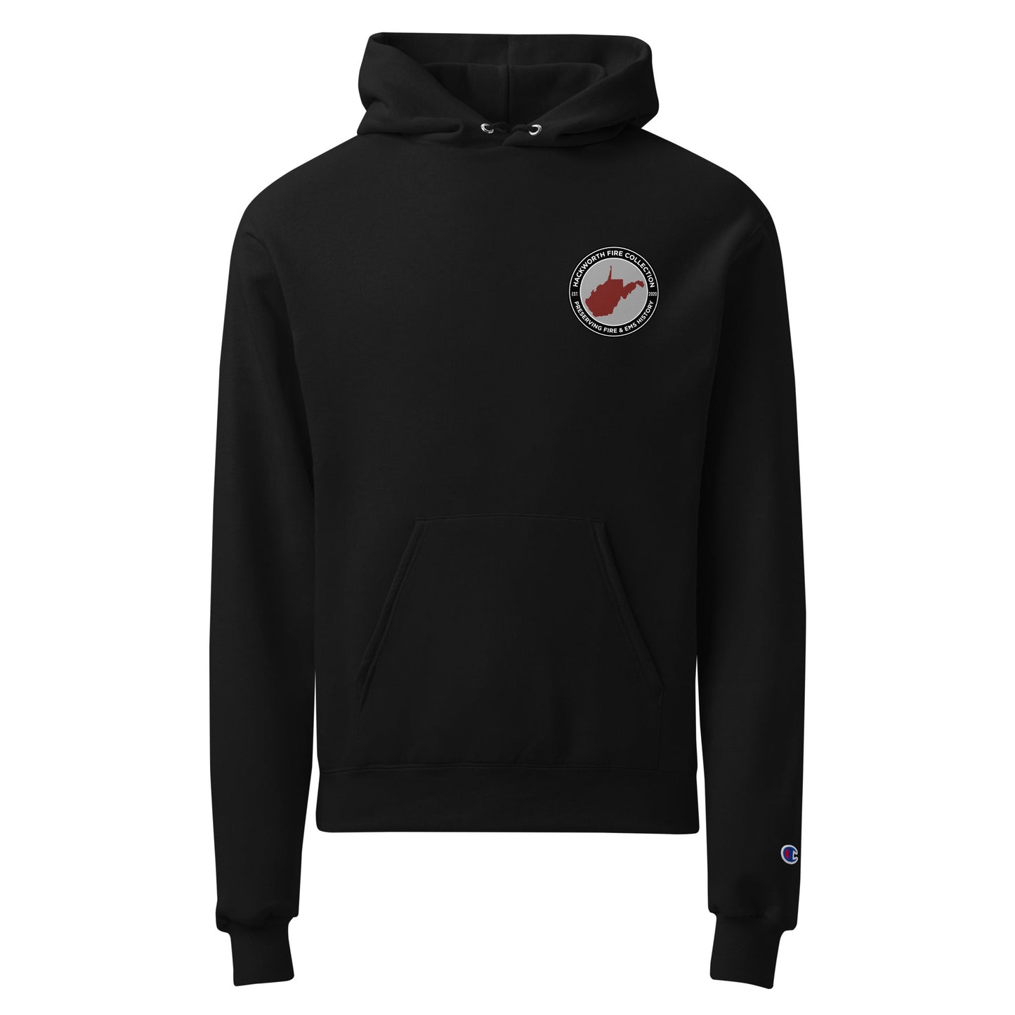 Signature | Champion Hoodie | Hackworth Fire Collection | Badge Logo