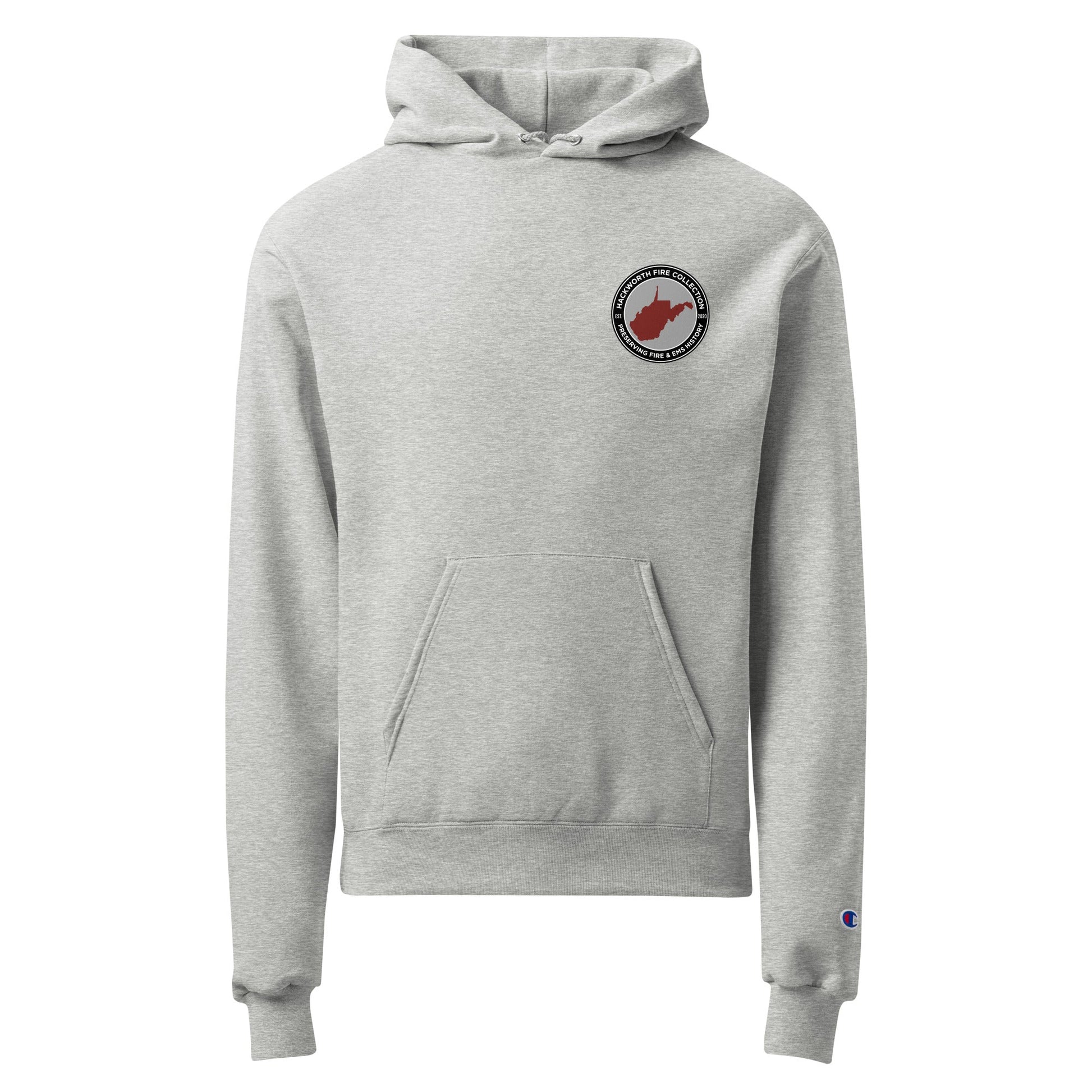 Signature | Champion Hoodie | Hackworth Fire Collection | Badge Logo