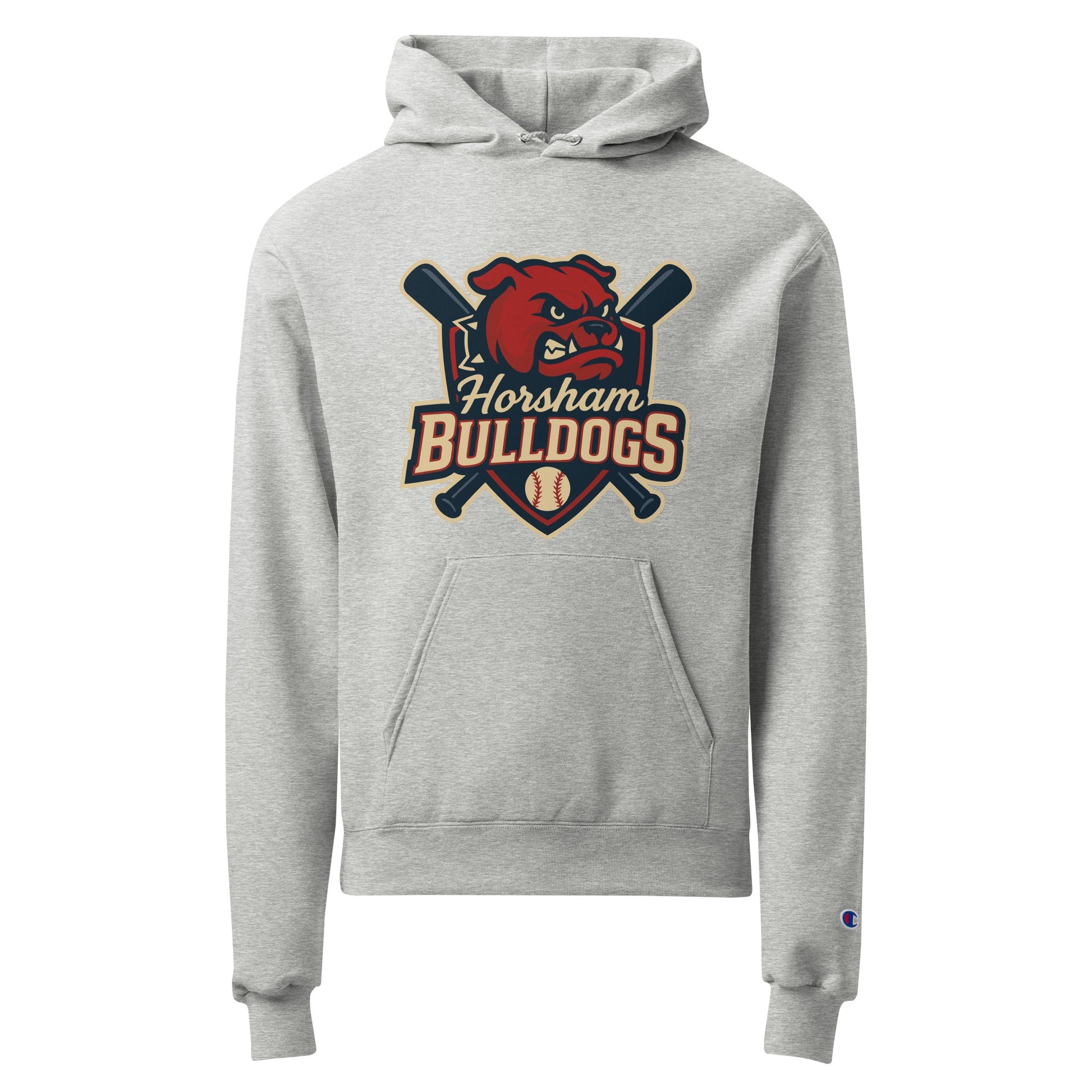 Signature | Champion Hoodie | Horsham Travel Baseball | Bulldogs Logo