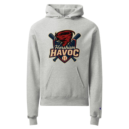 Signature | Champion Hoodie | Horsham Travel Baseball | Havoc Logo