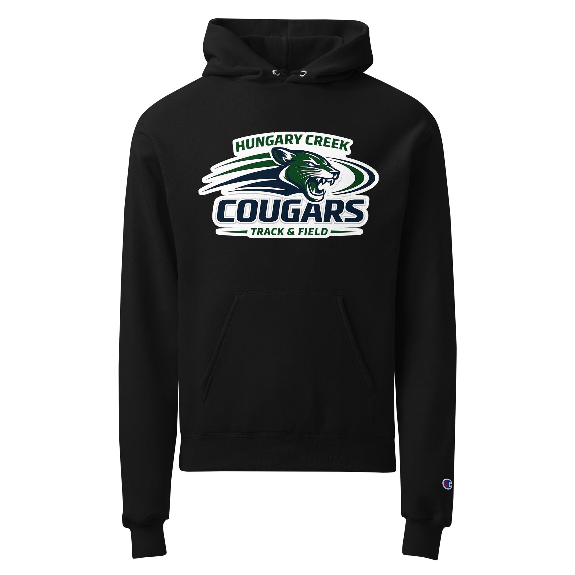 Signature | Champion Hoodie | Hungary Creek Cougar | Modern Icon Logo