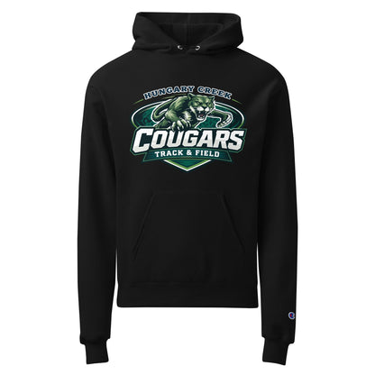 Signature | Champion Hoodie | Hungary Creek Cougar | Shield Logo