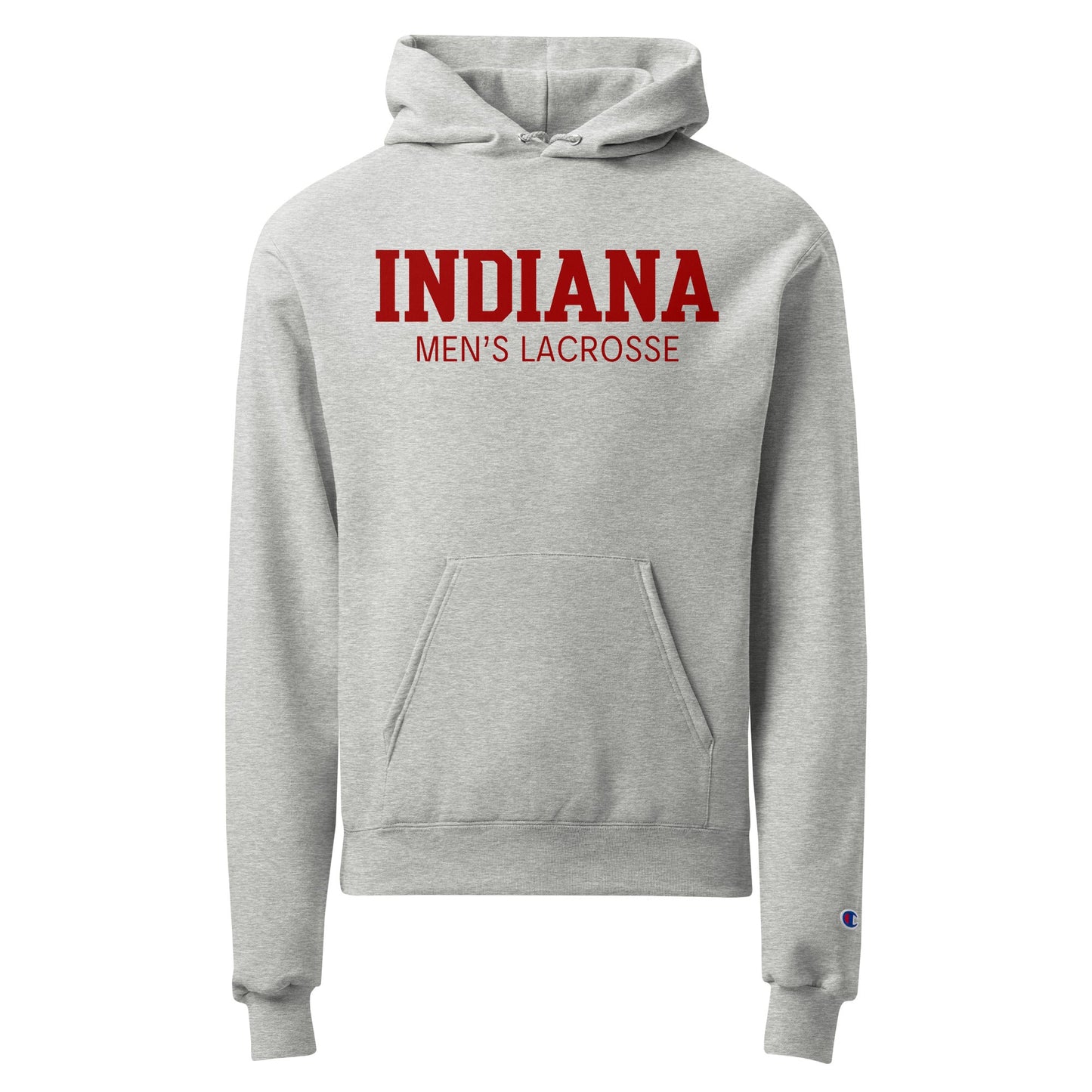 Signature | Champion Hoodie | Indiana University Lacrosse | Script Logo