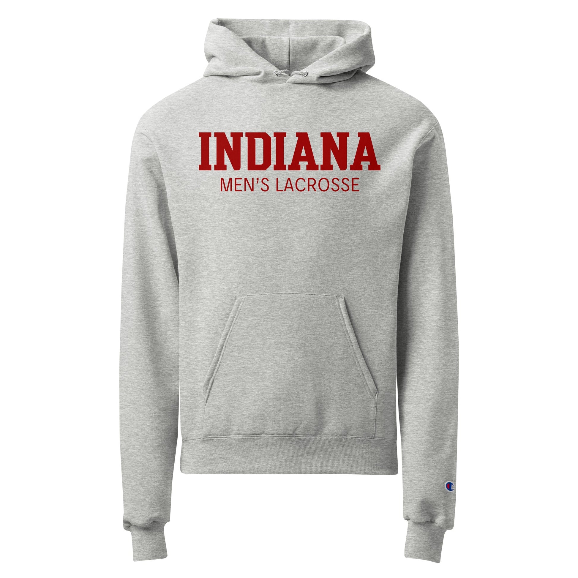Signature | Champion Hoodie | Indiana University Lacrosse | Script Logo