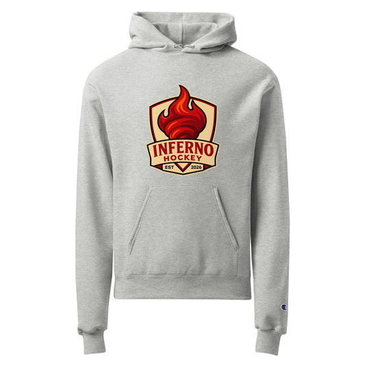 Signature | Champion Hoodie | Inferno Hockey | Crest Logo