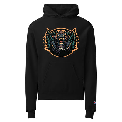 Signature | Champion Hoodie | JBLM Bigfoot Hockey Team | Mascot Logo