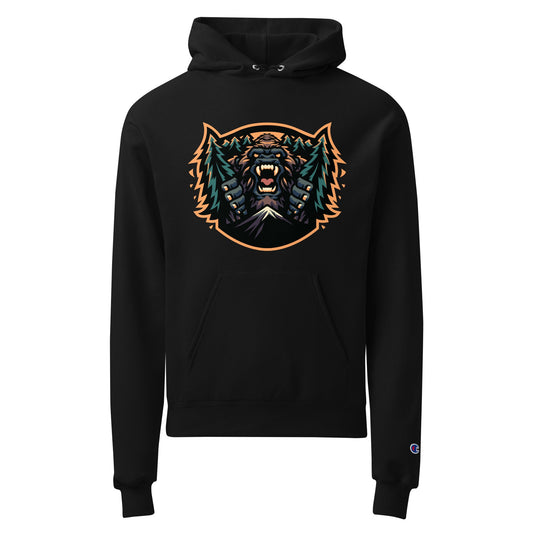 Signature | Champion Hoodie | JBLM Bigfoot Hockey Team | Mascot Logo