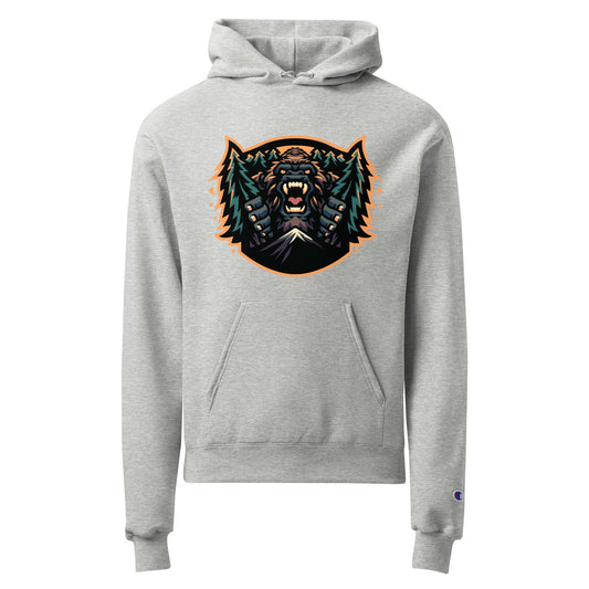 Signature | Champion Hoodie | JBLM Bigfoot Hockey Team | Mascot Logo