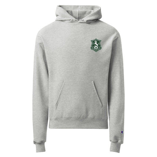 Signature | Champion Hoodie | JFK Memorial Lady Mustang Soccer | Pocket Logo