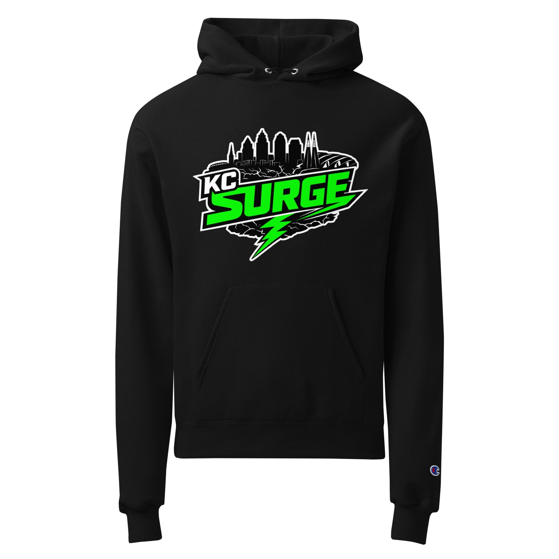 Signature | Champion Hoodie | Kansas City Surge | Neon Skyline Logo