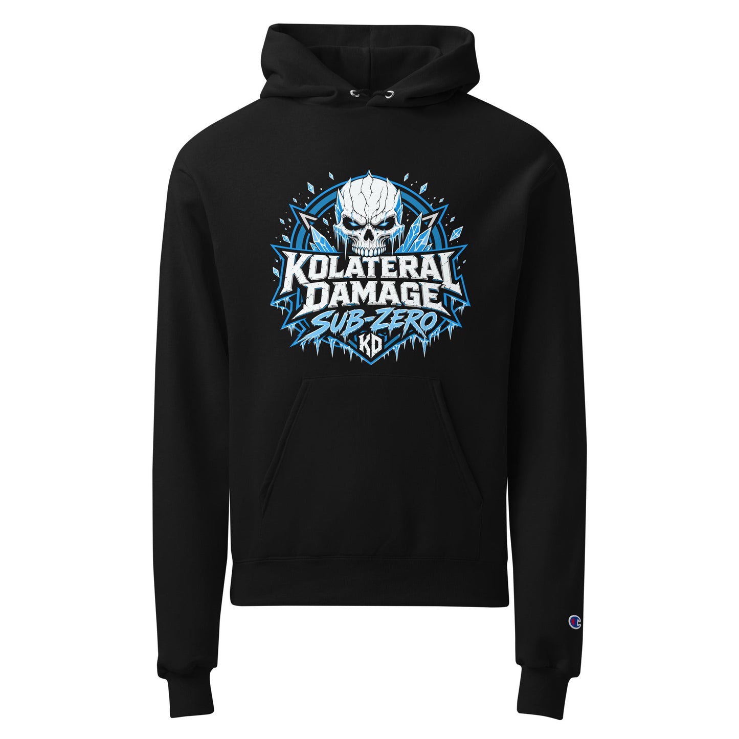 Signature | Champion Hoodie | Kolateral Damage E-Sports | Shield Logo