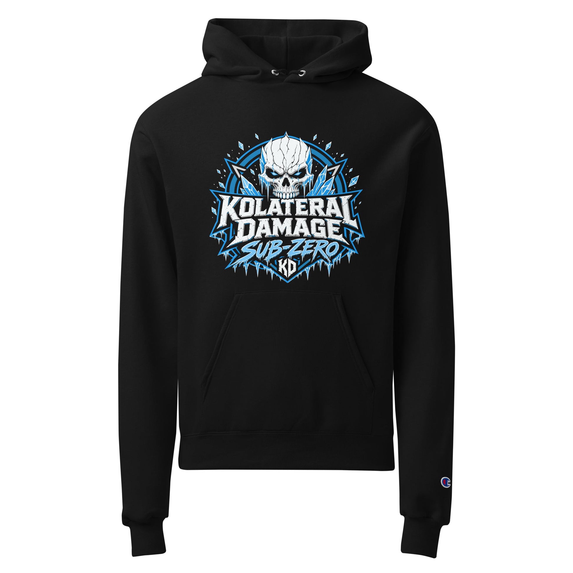 Signature | Champion Hoodie | Kolateral Damage E-Sports | Shield Logo