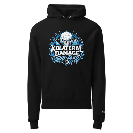Signature | Champion Hoodie | Kolateral Damage E-Sports | Shield Logo