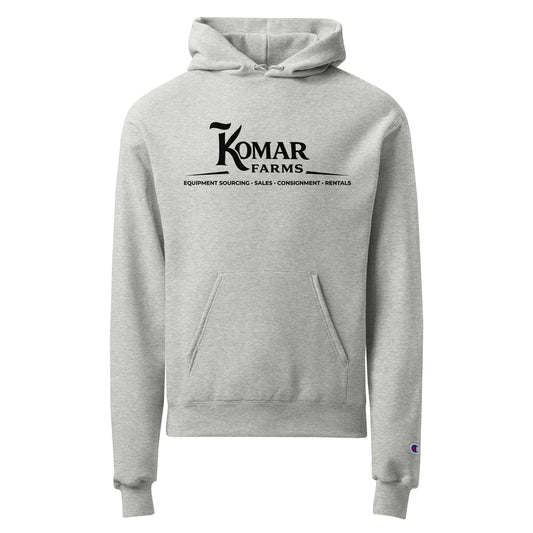 Signature | Champion Hoodie | Komar Farms | Mark Logo