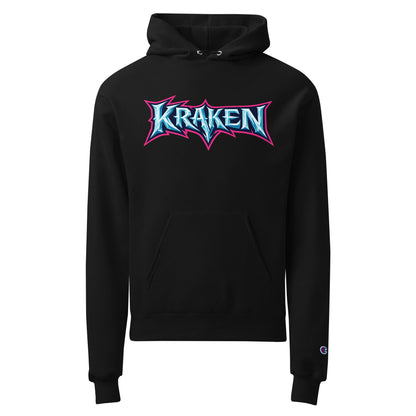 Signature | Champion Hoodie | Kraken Fastpitch | Script Logo
