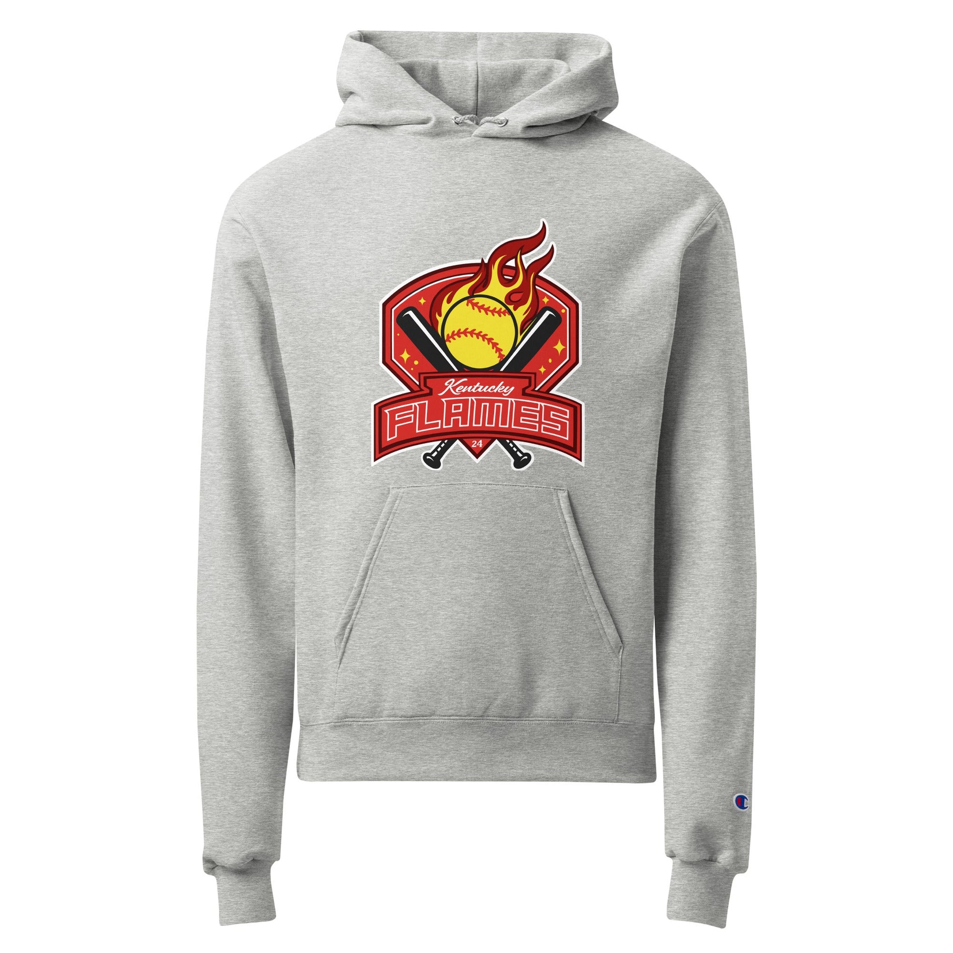 Signature | Champion Hoodie | KY Flames | Emblem Logo
