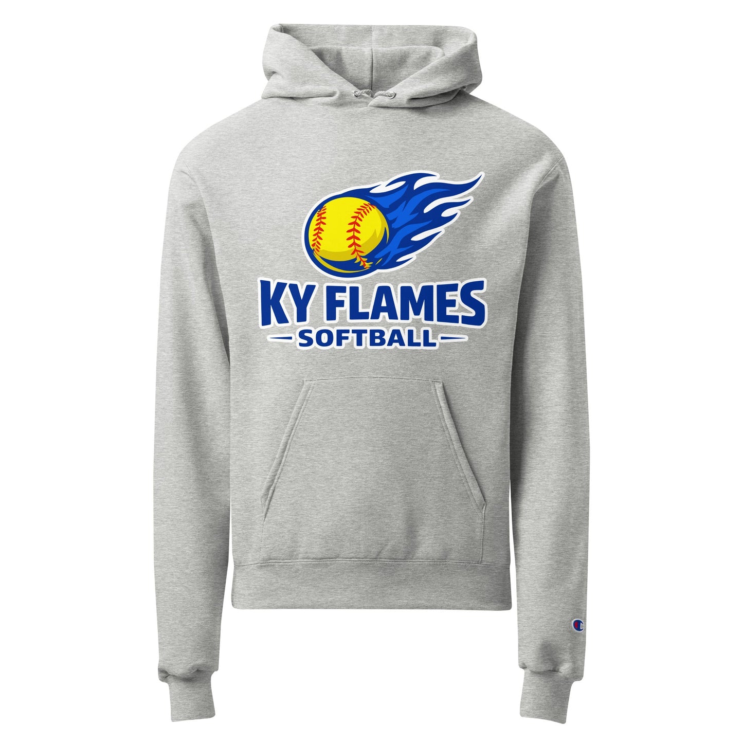Signature | Champion Hoodie | KY Flames | Mark Logo